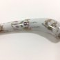 Pie Server Imported Pink Gold White Ceramic Handle Stainless Steel Blade w/ Box
