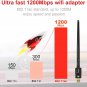 WiFi PC Computer Wireless Network Adapter 1200Mbps USB 3.0 WiFi Dongle 802.11