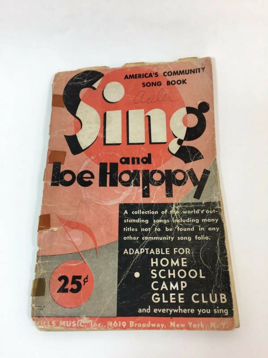 Sing Along Be Happy Song Hits For the Family To Sing  Vintage 1940&acirc;��s