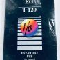 (CE) SCOTCH 3M  EG 6 HOUR HIGH QUALITY VHS T-120 Video TAPE NEW SEALED 2x