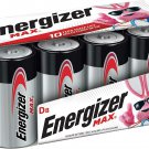 Energizer Max D Batteries, Premium Alkaline D Cell Batteries (8 Battery Count) -