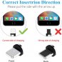 Magnetic Straight Cable Phone Charging Cable 3 in 1 Cable 2 Pack,6.6 ft