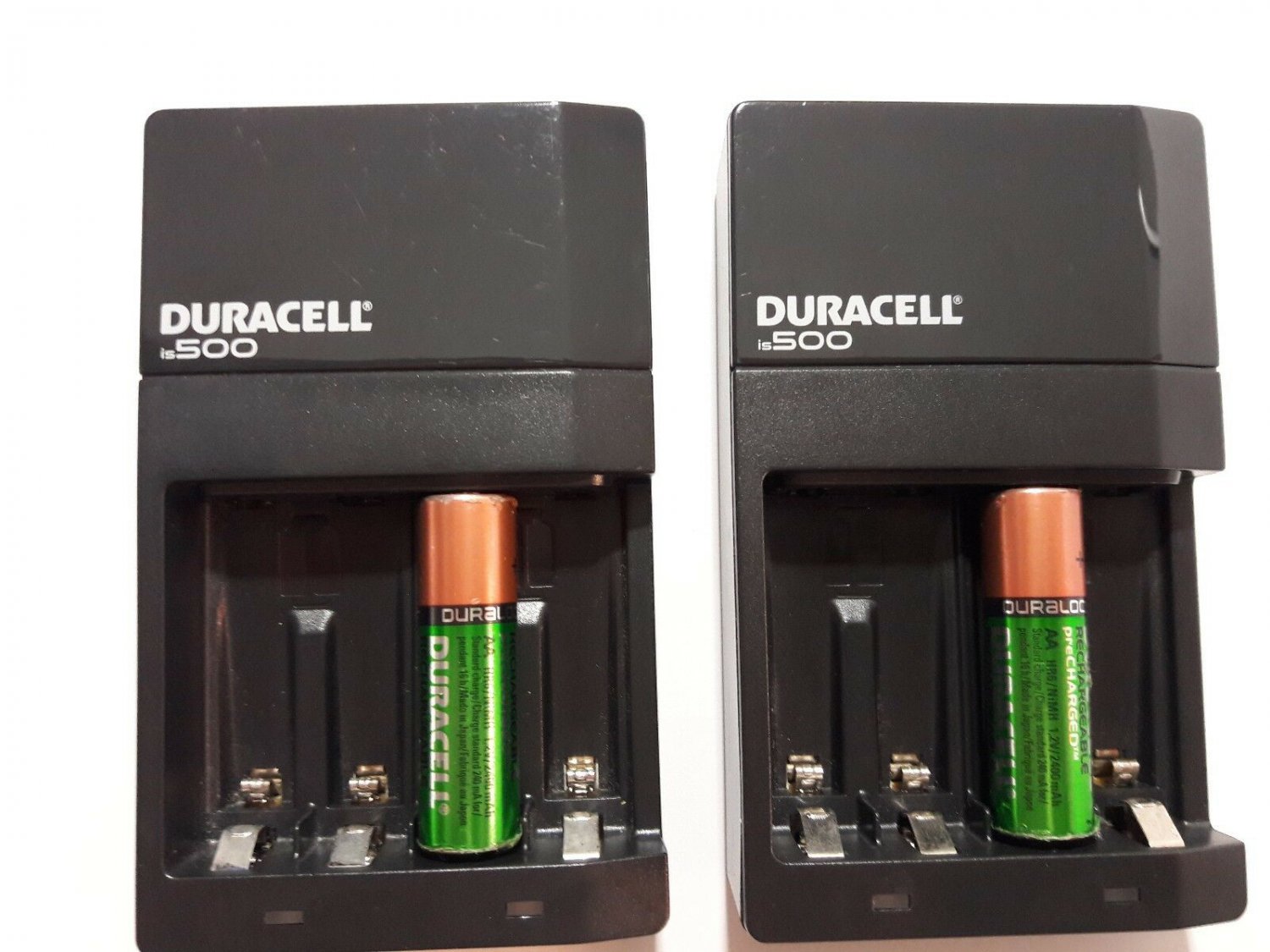 Duracell 500  2/4AA 2/4 AAA Battery charger 100-240 V NOT Battery Not INCLUDED