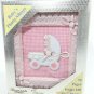 Baby Pink First Photo Memories Album 3D Stroller Holds 100 Pics 50 Pgs 7x6â
