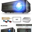 ALSTON Cinema Projector Beamer M5 M5W Full HD 1080P 4K 6500 Home Theater
