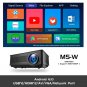 ALSTON Cinema Projector Beamer M5 M5W Full HD 1080P 4K 6500 Home Theater
