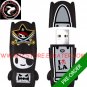 Pirate Nero mimobot® 2GB USB Flash Drive by tokidoki