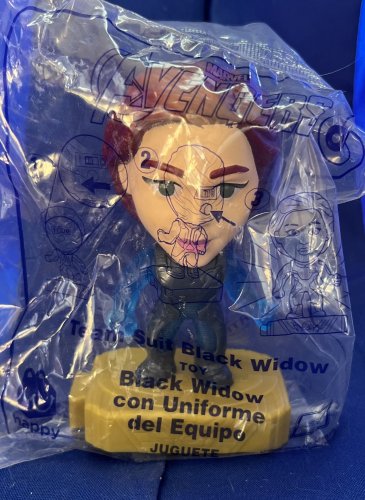 2019 MARVEL AVENGERS ENDGAME BLACK WIDOW MCDONALD'S HAPPY MEAL TOYS