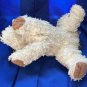 TY TYSILK Classic DINGER Plush Dog Puppy Fuzzy Shaggy Brown Cream Stuffed Animal