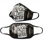 Black Lives Matter Face Mask PM2.5 Filters