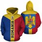Romania Shield Premium Hoodie