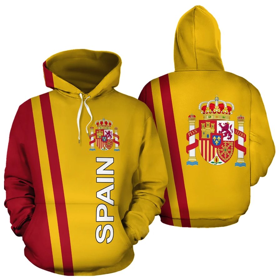spain Shield Premium Hoodie