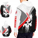 Yamaha Revs Your Heart Punisher Skull 2.0 Hoodie