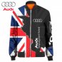 Audi UK Flag Map Bomber Jacket