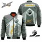 Can-Am BRP Gray Racing Team Bomber Jacket