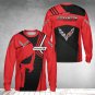 Chevrolet Corvette Racing Red Skull Sweatshirt