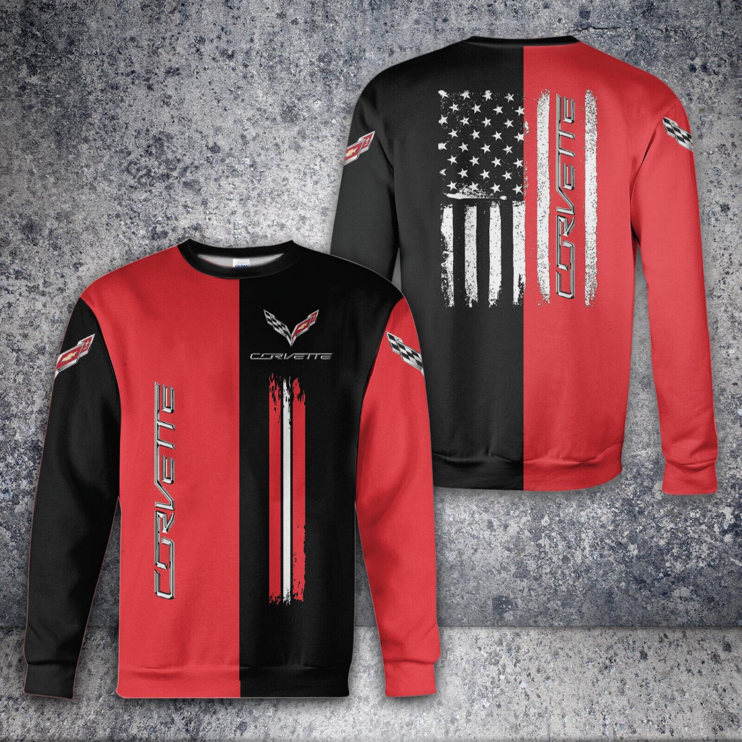 Chevrelet Racing Flag Sweatshirt
