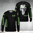 Kawasaki Let The Good Times Roll Skull Sweatshirt