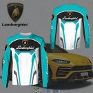 Lamborghini Blue & White Sweatshirts