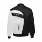 Tesla Grey Silver Bomber Jacket