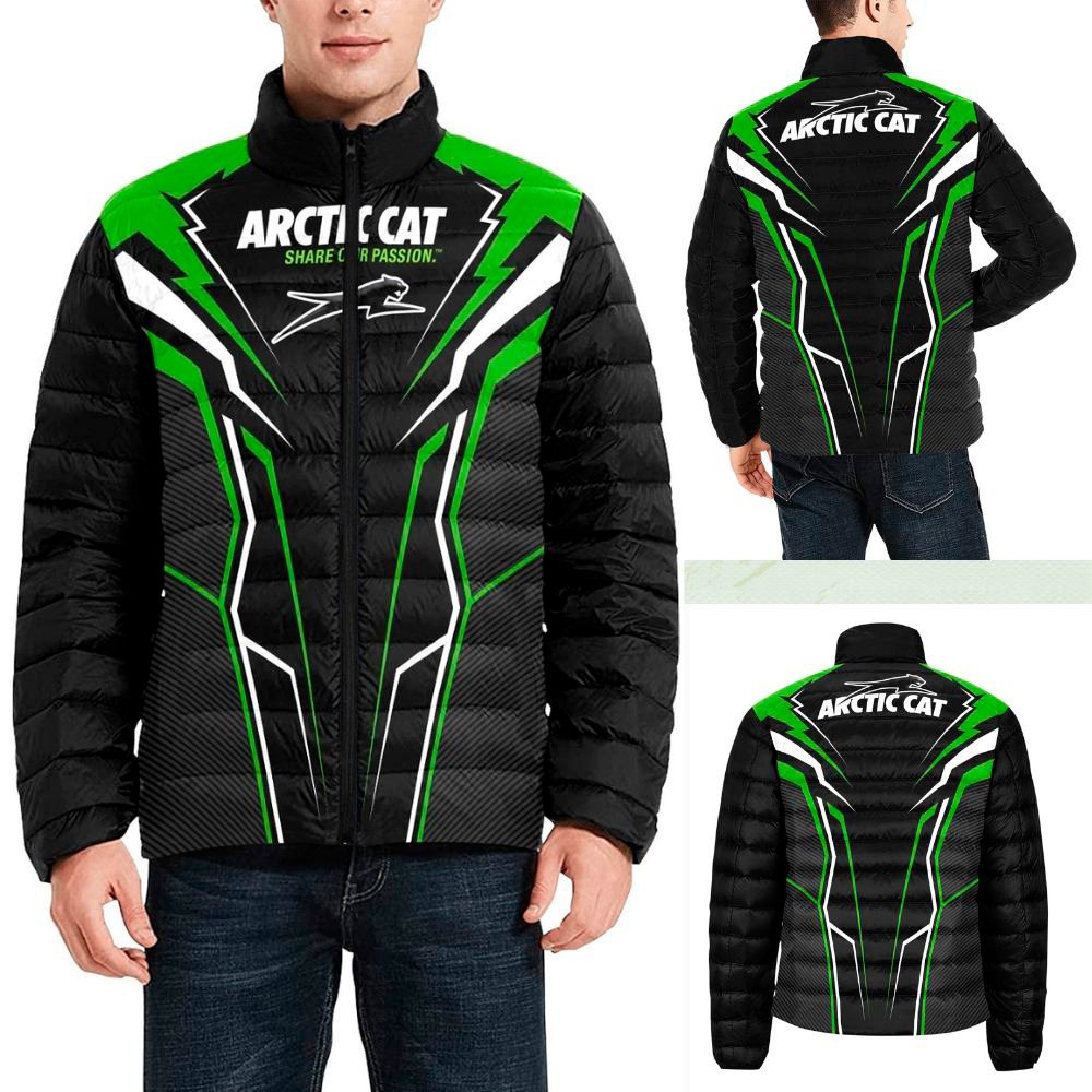 Arctic Cat Stand Collar Padded Jacket