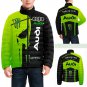 Audi Skull Monster Energy Stand Collar Padded Jacket