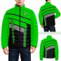 Monster Energy Green Neon Collar Padded Jacket