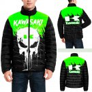 Kawasaki Ninja Punisher Skull Collar Padded Jacket