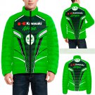 Kawasaki Ninja Green Sports Collar Padded Jacket