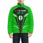 Kawasaki Ninja Green Sports Collar Padded Jacket