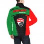 Ducati Corse Diavel Red Skull Collar Padded Jacket