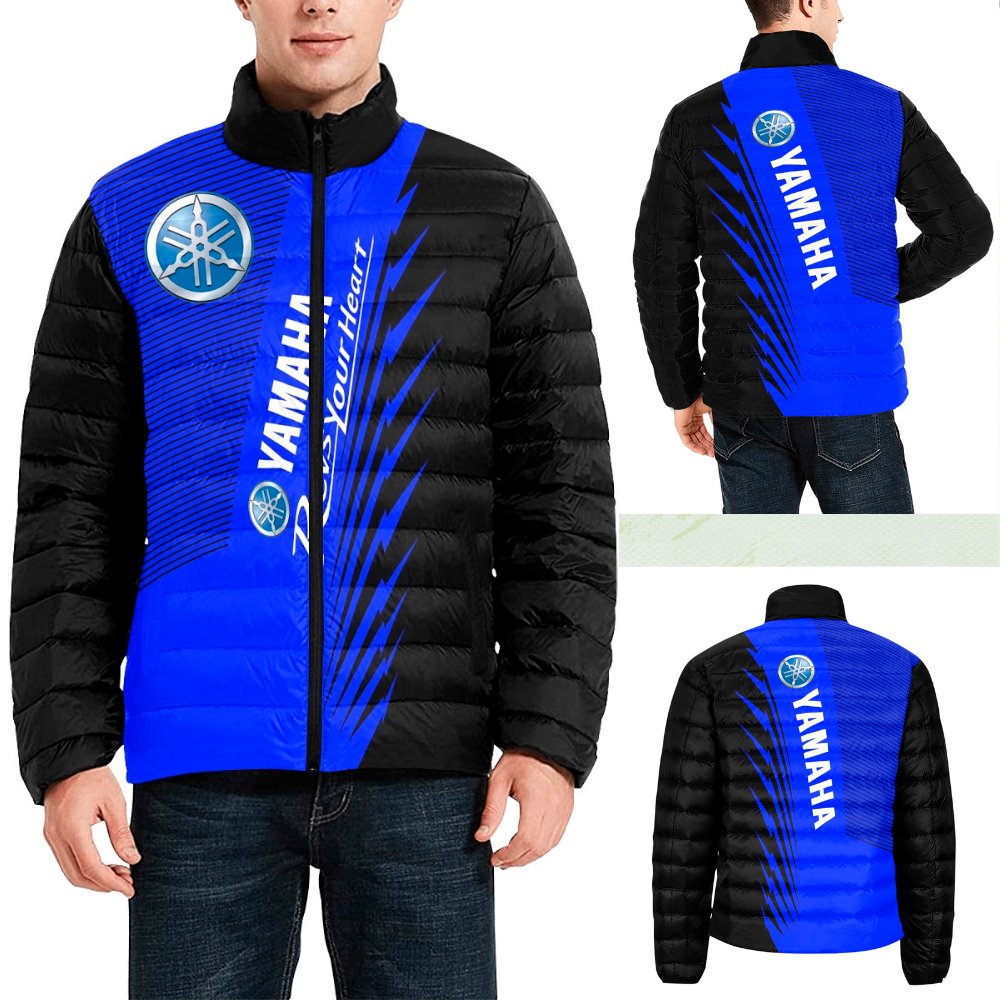 Yamaha Revs Your Heart Collar Padded Jacket