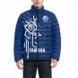 Yamaha Circuit Revs Your Heart Collar Padded Jacket