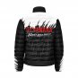 Yamaha Biker Punisher Skull Collar Padded Jacket