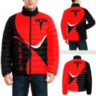 Tesla Ultra Red Collar Padded Jacket