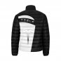 Tesla Grey Silver Collar Padded Jacket