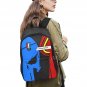 Chevrolet Camaro Blue Skull Casual Backpack