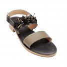 Female Shoes - Duvva Heels 3cm Black Green Olive