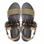Female Shoes - Duvva Heels 3cm Black Green Olive