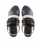 Female Shoes - Trivva Heels 3cm Black Gold
