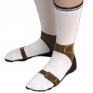 Sandal Socks Looks Like You're Wearing Sandals & Sox 75% Cotton