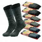 3 Pairs Winter Heavy Duty Men Heated Sox Thermal Insulated Boots Socks
