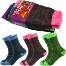 Womens Winter Thermal Heated Heavy Duty Work Warm Boots Socks