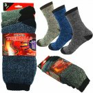 3 Pairs Mens Winter Thermal Heavy Duty Heated Warm Socks Boots Size 10-13