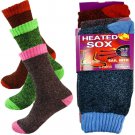 3 Pairs Womens Winter Thermal Heated Heavy Duty Work Warm Boots Socks Size 9-11