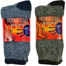 3 Pairs Mens Winter Thermal Knitted Cotton Heavy Duty Warm Boots Socks Size 9-13