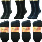 6 Pairs LOT For Men Heavy Duty Winter Warm THERMAL Crew Work Boots Socks 9-13