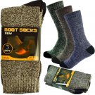 6 Pairs Mens Winter Thermal Cushioned Heavy Duty Cotton Work Boots Socks 9-13
