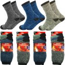 12 Pairs Winter Mens Thermal Heavy Duty Heated Super Warm Socks Boots Size 10-13