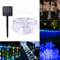 39FT 100LEDS WHITE Solar Rope Tube Fairy Lights LED String Waterproof Outdoor Garden 2 pack
